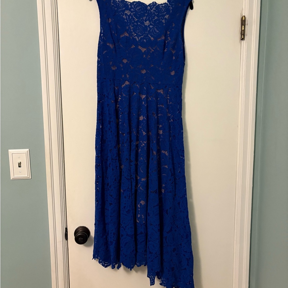 Tracy Reese Blue Lace Dress